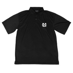 Men's Champion U-State Big & Tall Polo black